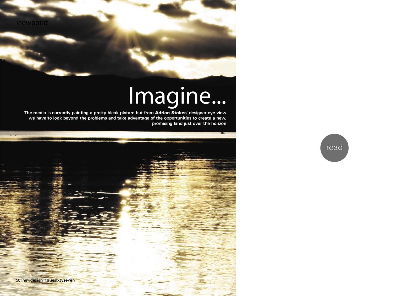 Sustainability for New Design Magazine 2009