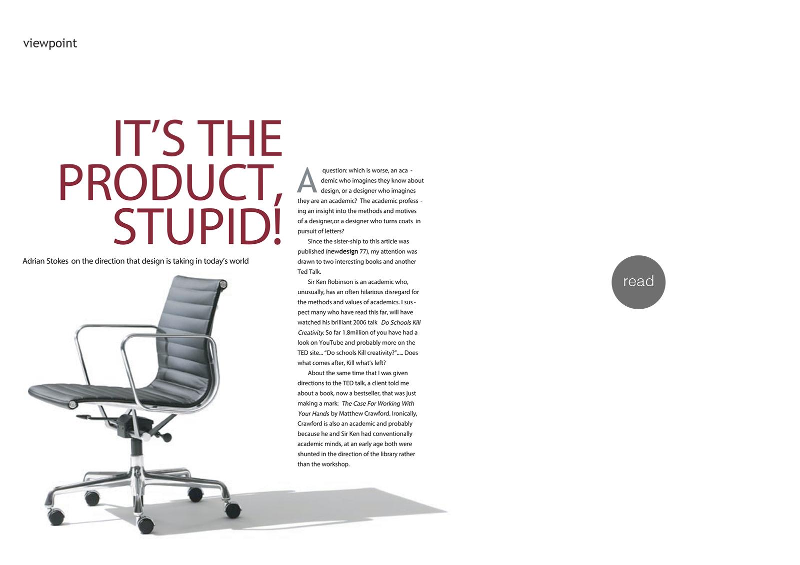 Design futures for New Design Magazine 2011